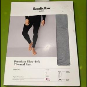 New Goodfellow and Company premium ultra soft thermal pant size 2X